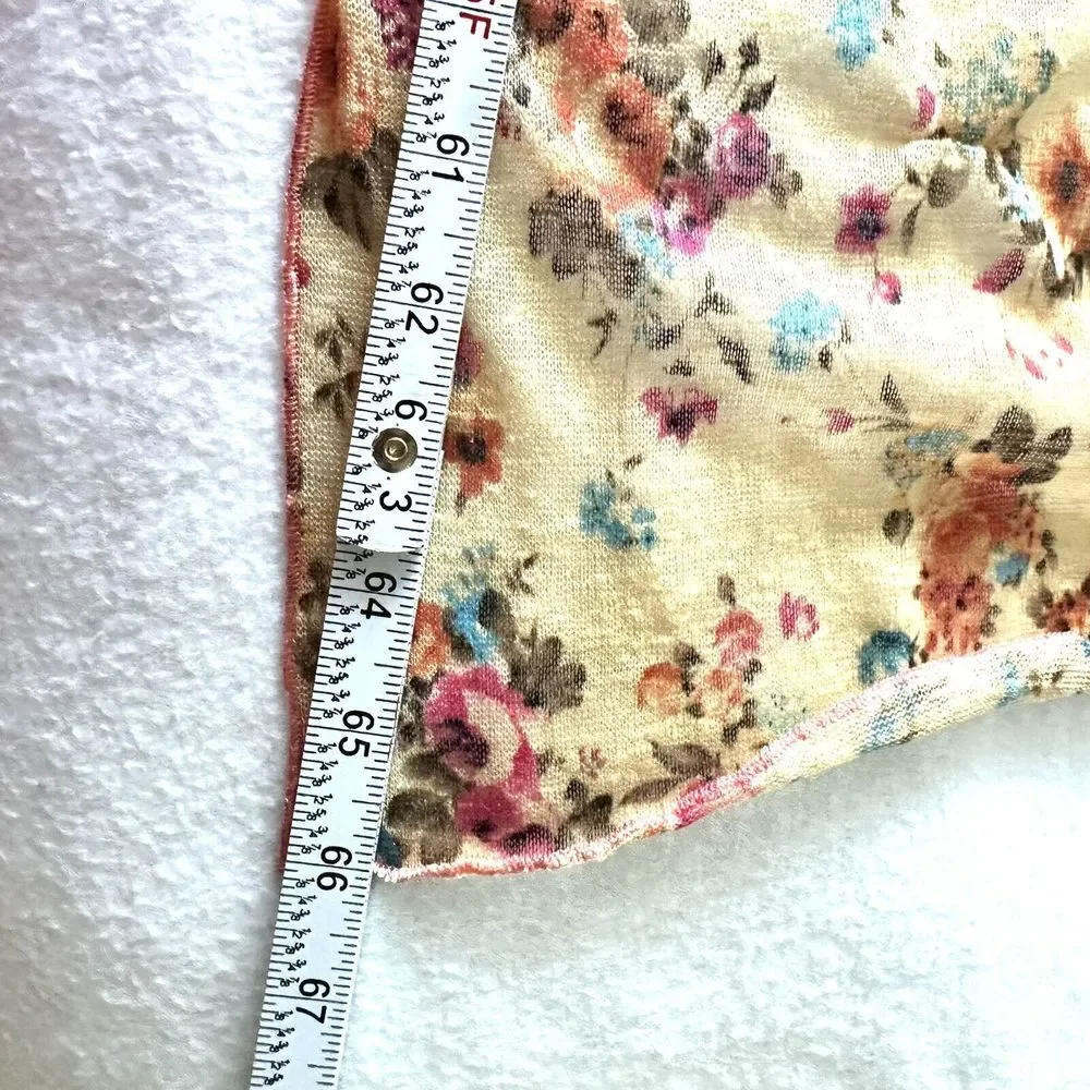 Eliane et Lena Scarf Fresh And Sun 8A Floral Flowers Paris 66
